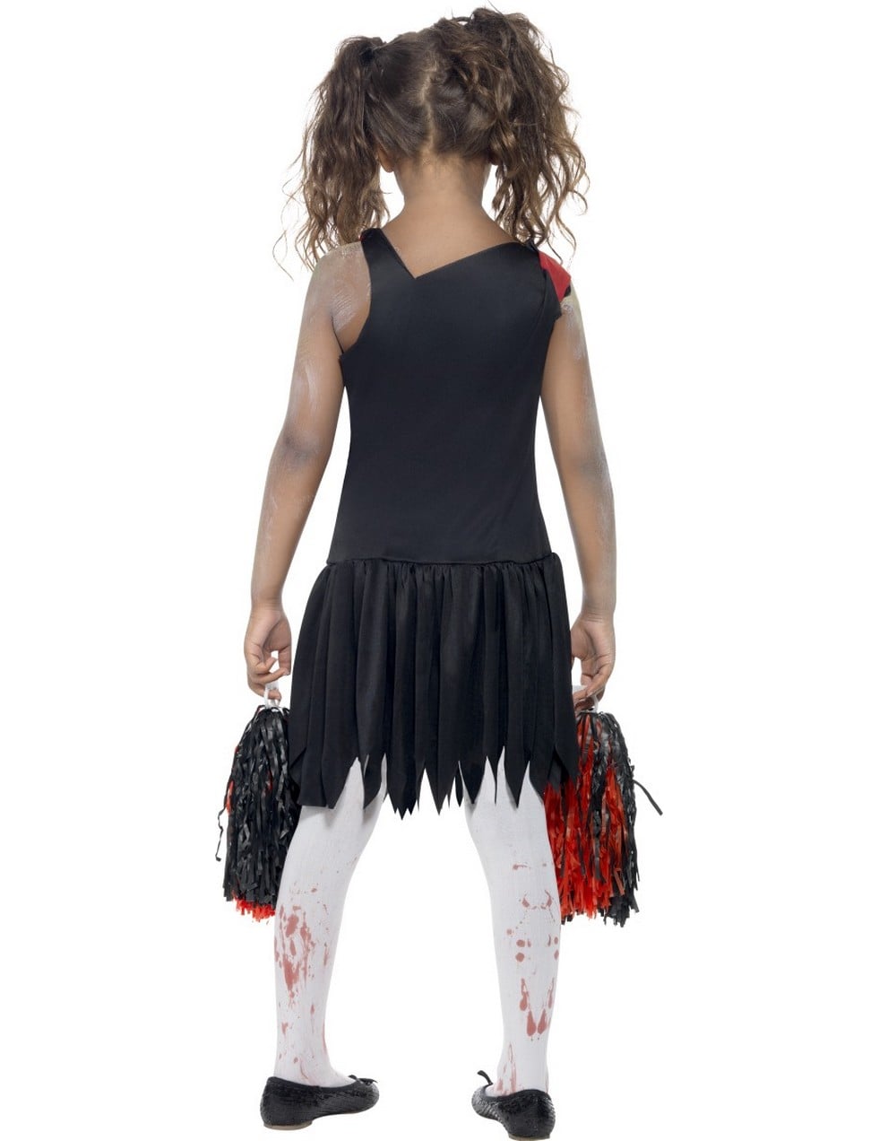 Pack zombie pompom girl noir et rouge fille — photo des articles