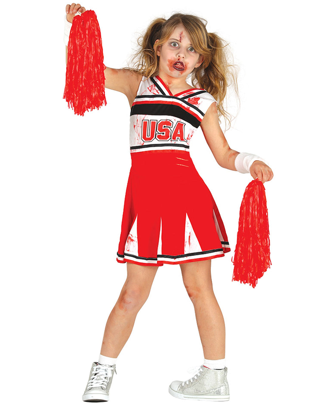 Pack zombie pompom girl fille Halloween — photo des articles