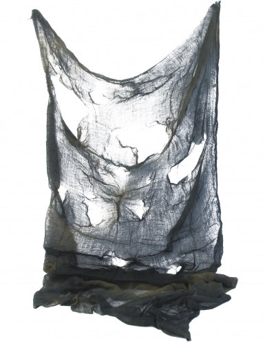 Drap gris d'Halloween 180 x 75 cm