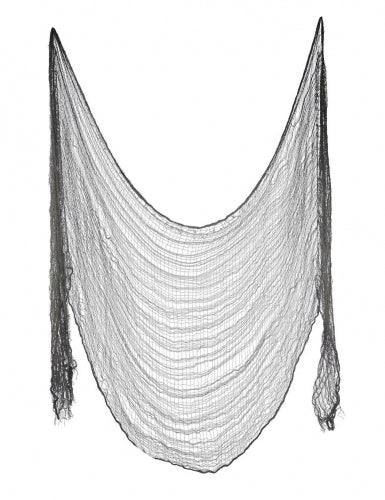 Drap gris d'Halloween 180 x 75 cm
