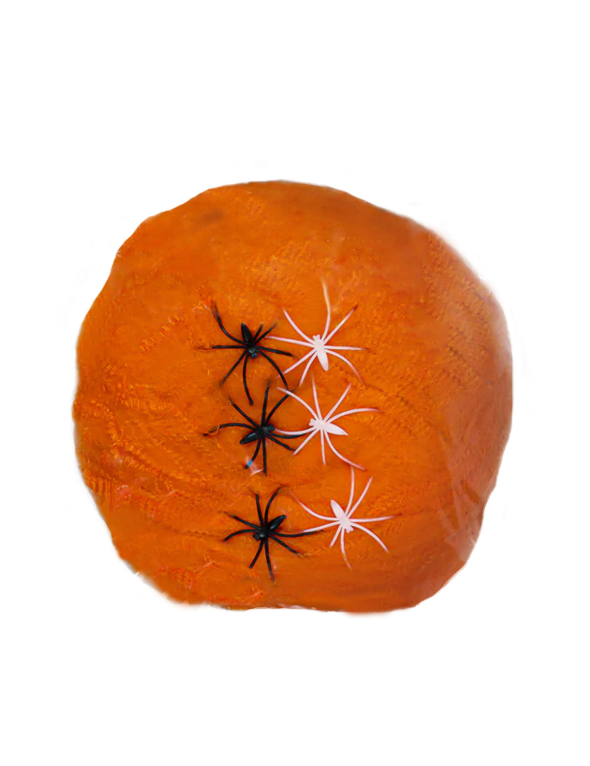 Toile d'araignée orange 100 g Halloween