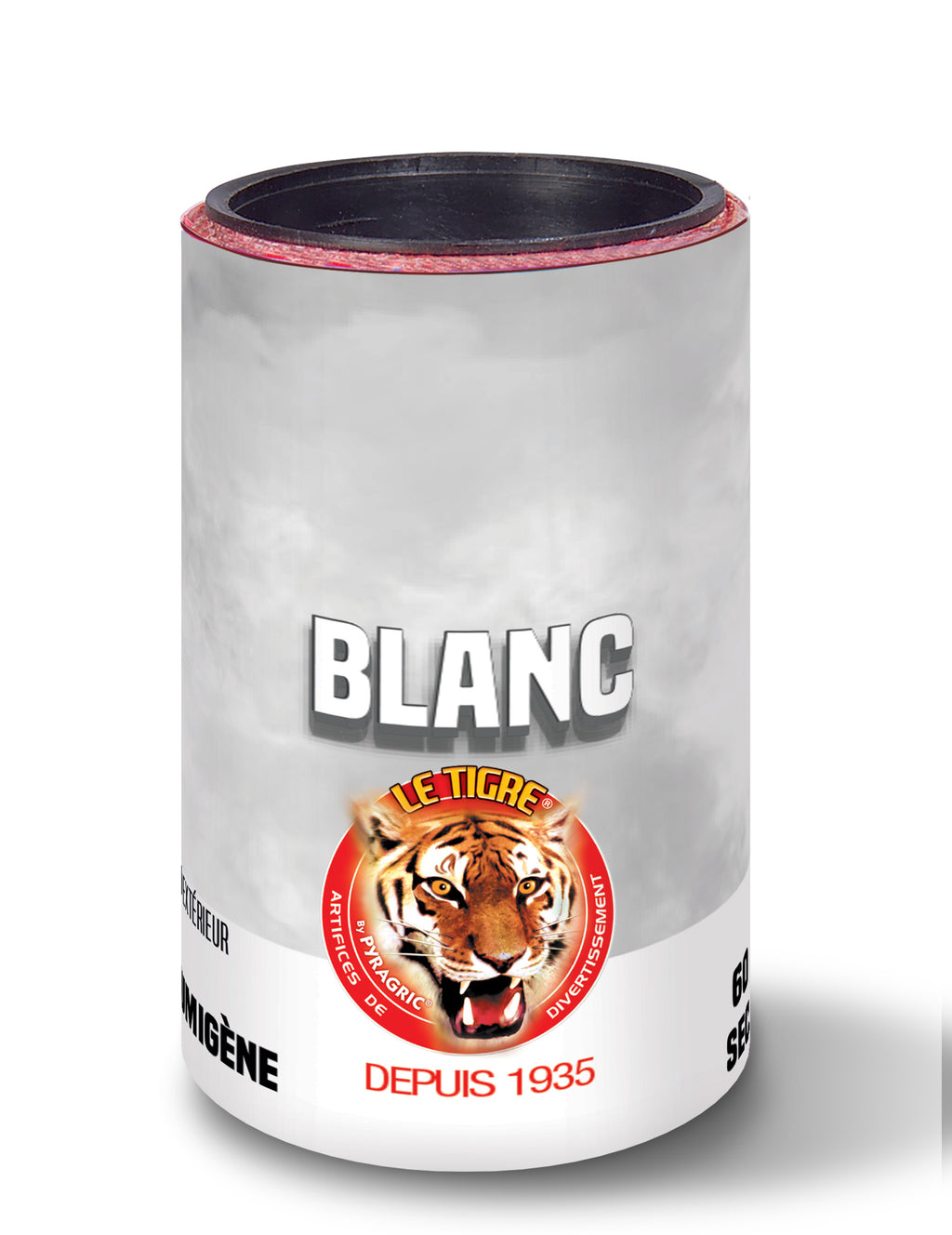 Fumigène en pot blanc 1 minute