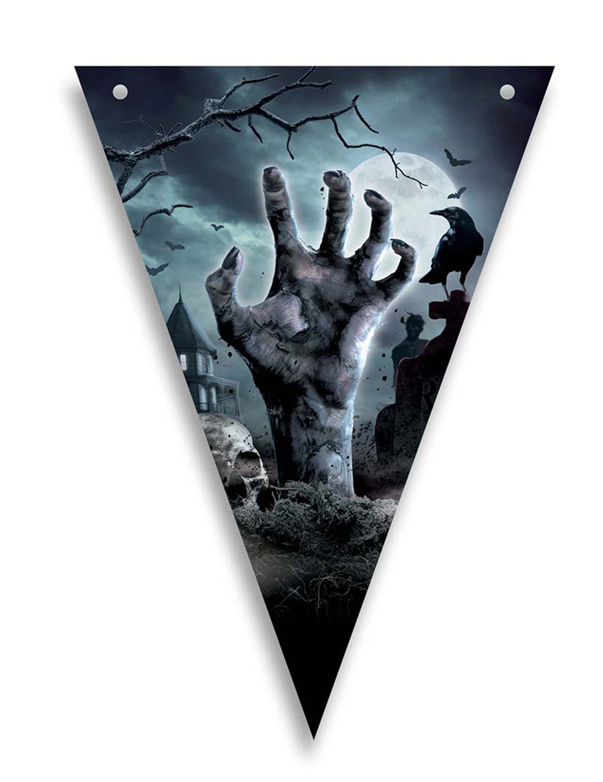 Guirlande à fanions revenants du cimetière 300 cm