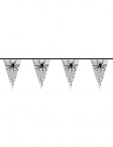 Guirlande araignée transparente Halloween 6 m