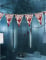 Guirlande fanions en papier Halloween ensanglanté 3 m