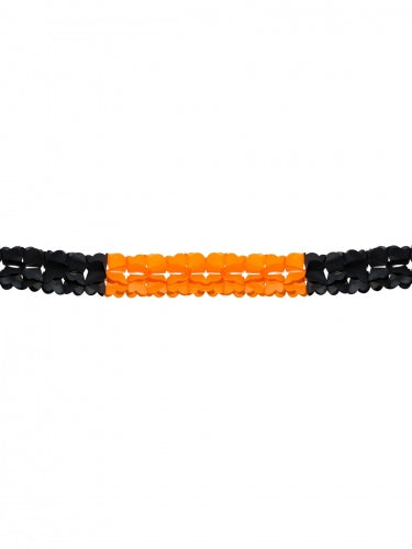 Guirlande orange et noir Halloween