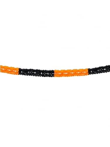 Guirlande orange et noir Halloween