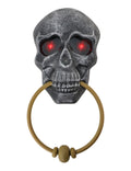 Heurtoir de porte tête de mort lumineux et sonore 27cm