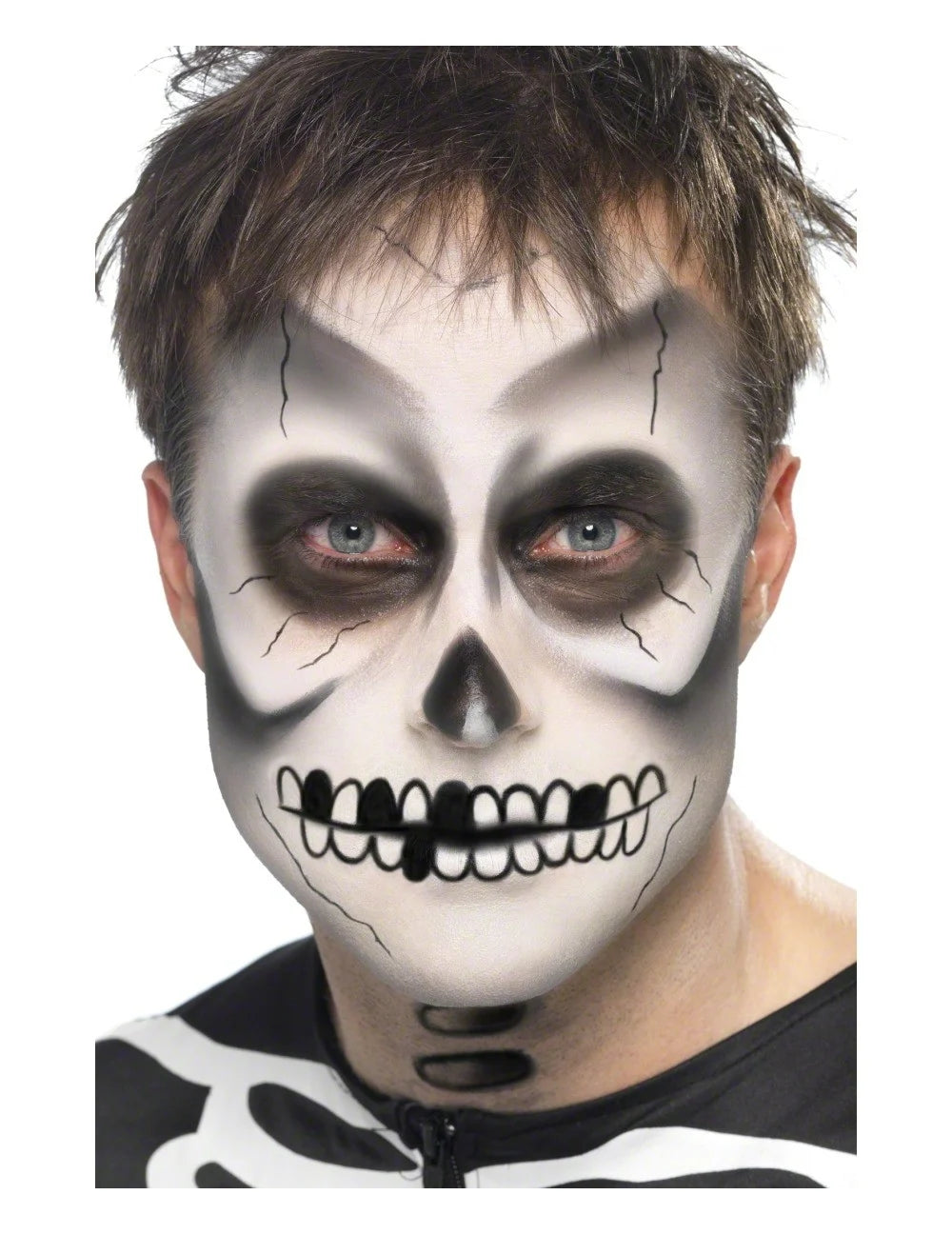 Pack noir squelette homme grande taille Halloween — photo des articles