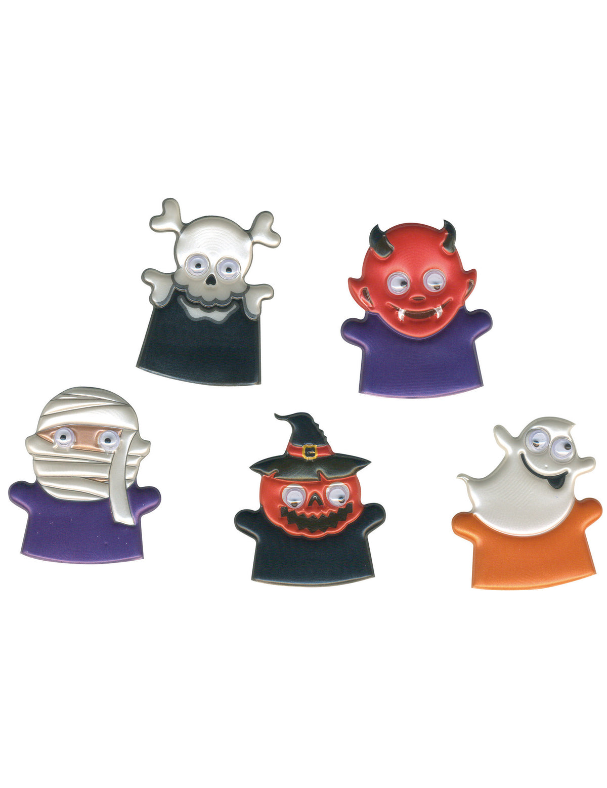 Marionnettes de doigts petits monstres