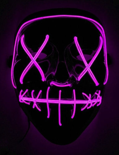 Masque Led fuschia