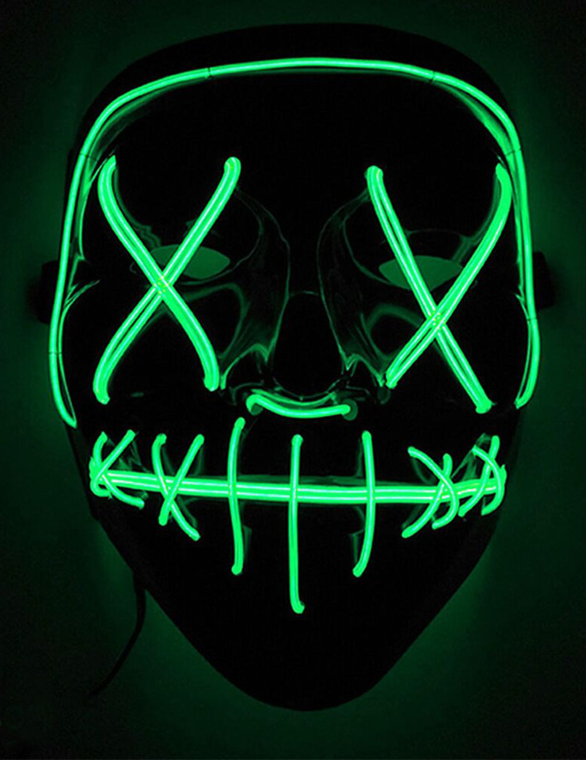 Masque Led Vert