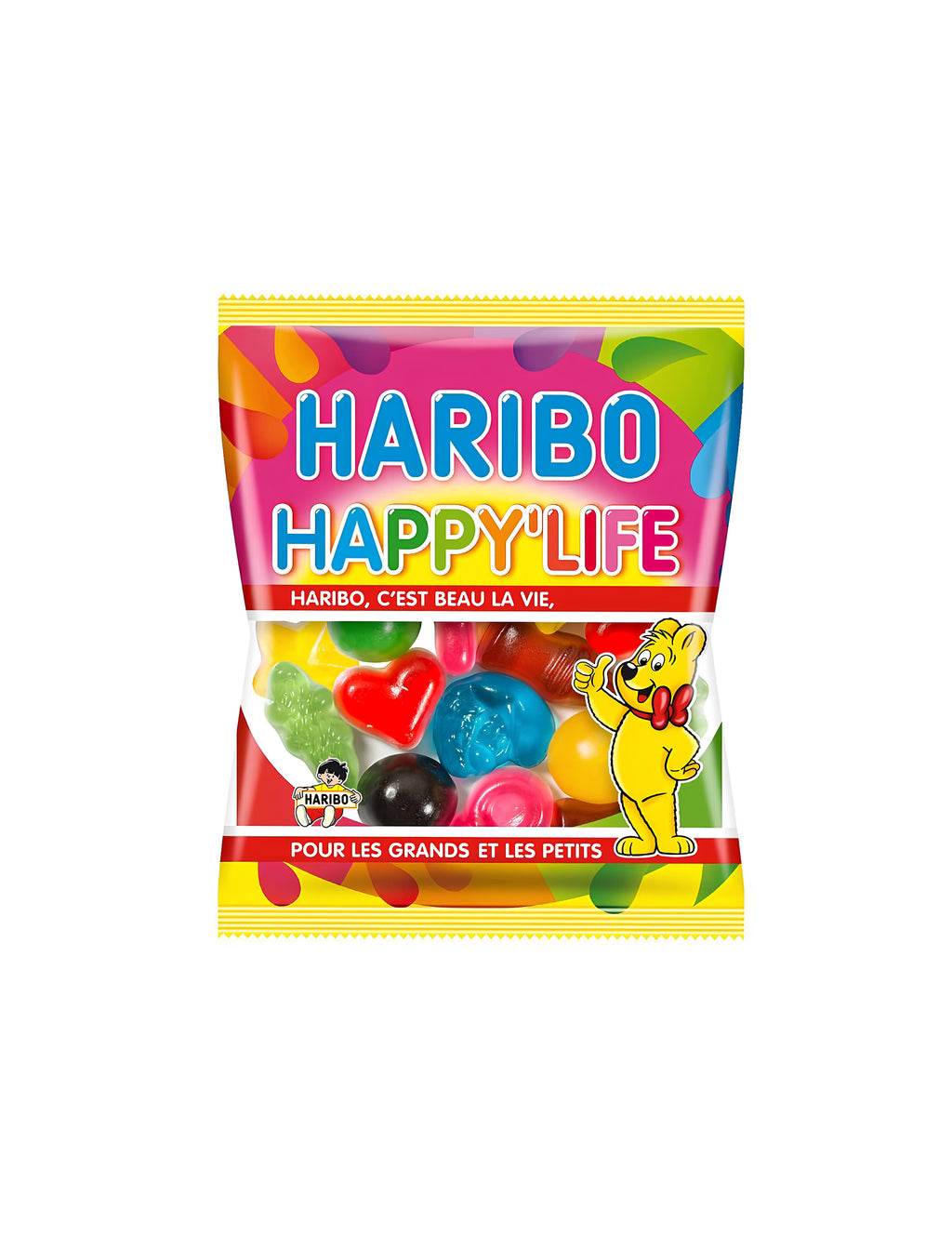 Mini sachet bonbons Haribo Happy Life - 40g