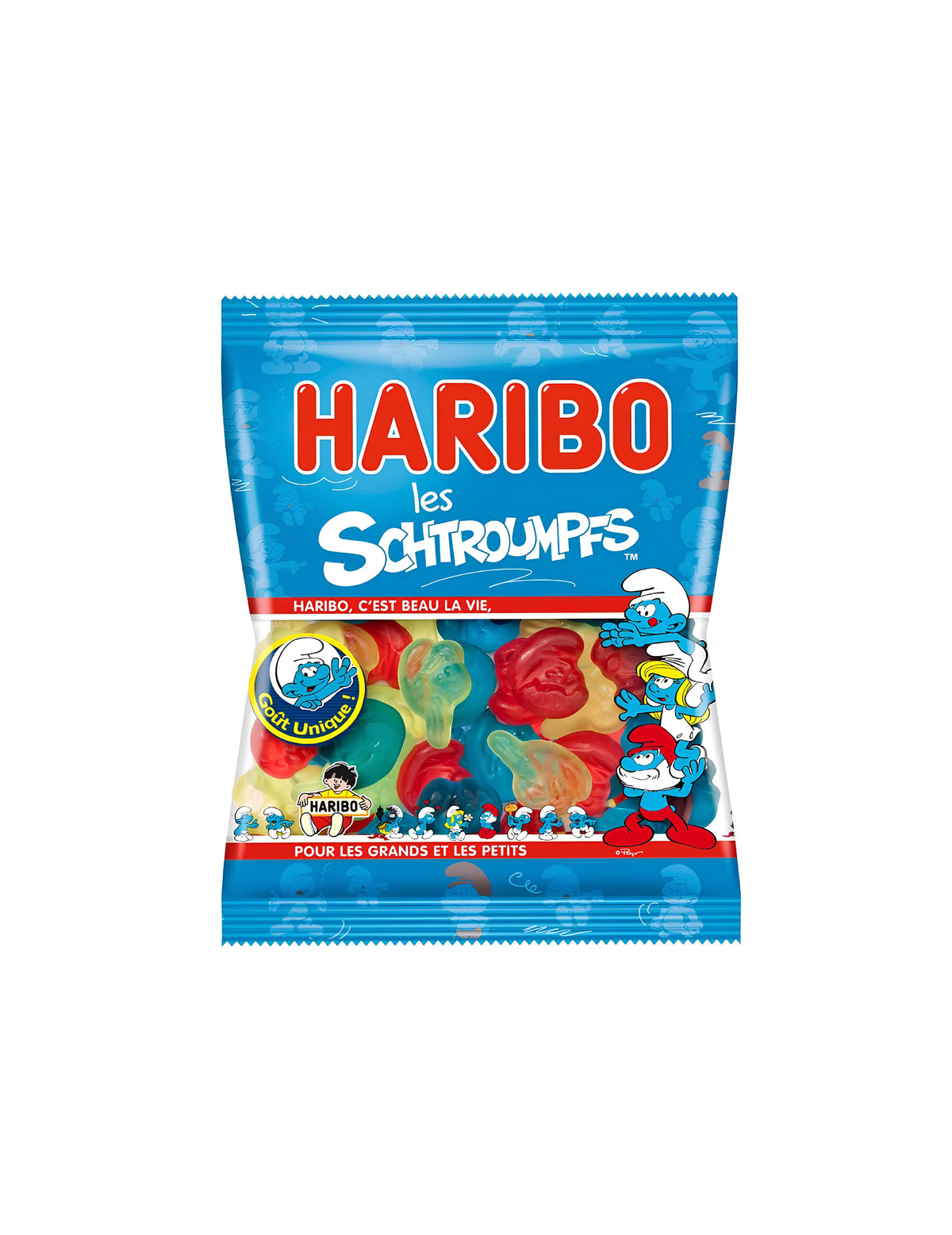Mini sachet bonbons schtroumpf™ Haribo - 40g
