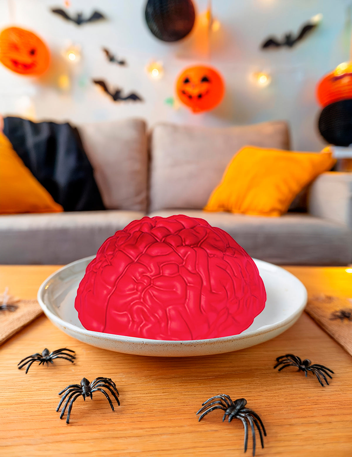Moule cerveau en silicone 24 cm