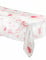 Nappe blanche ensanglantée 185x140 cm