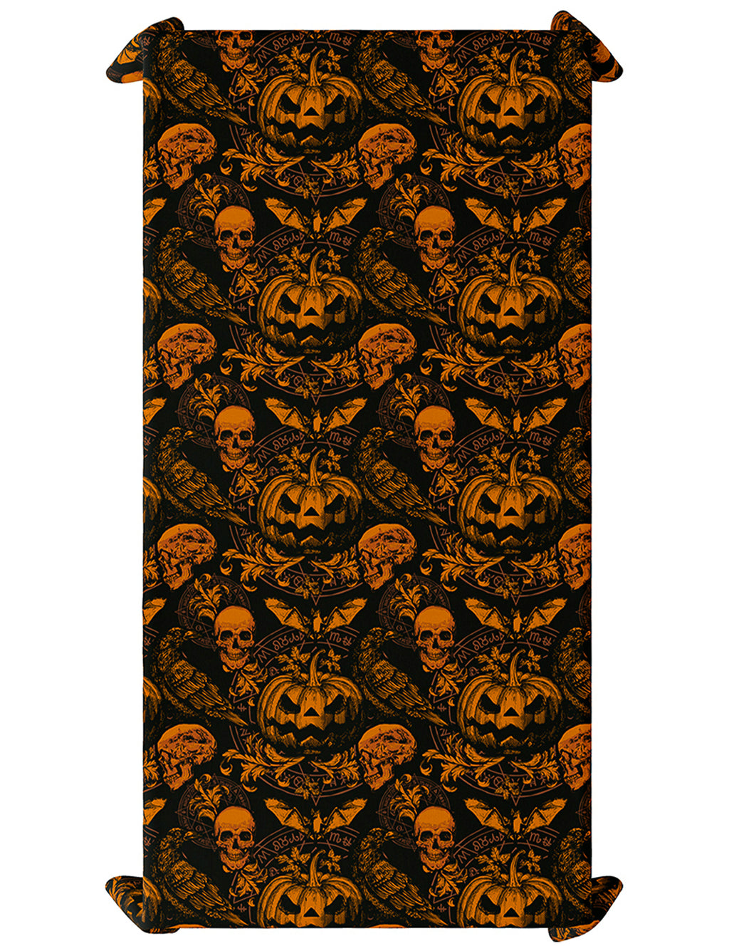 Nappe citrouille gothique 137 x 274 cm