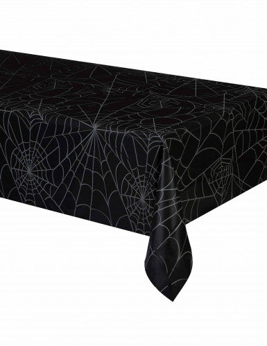 Nappe en papier toiles d'araignées 120 x 180 cm