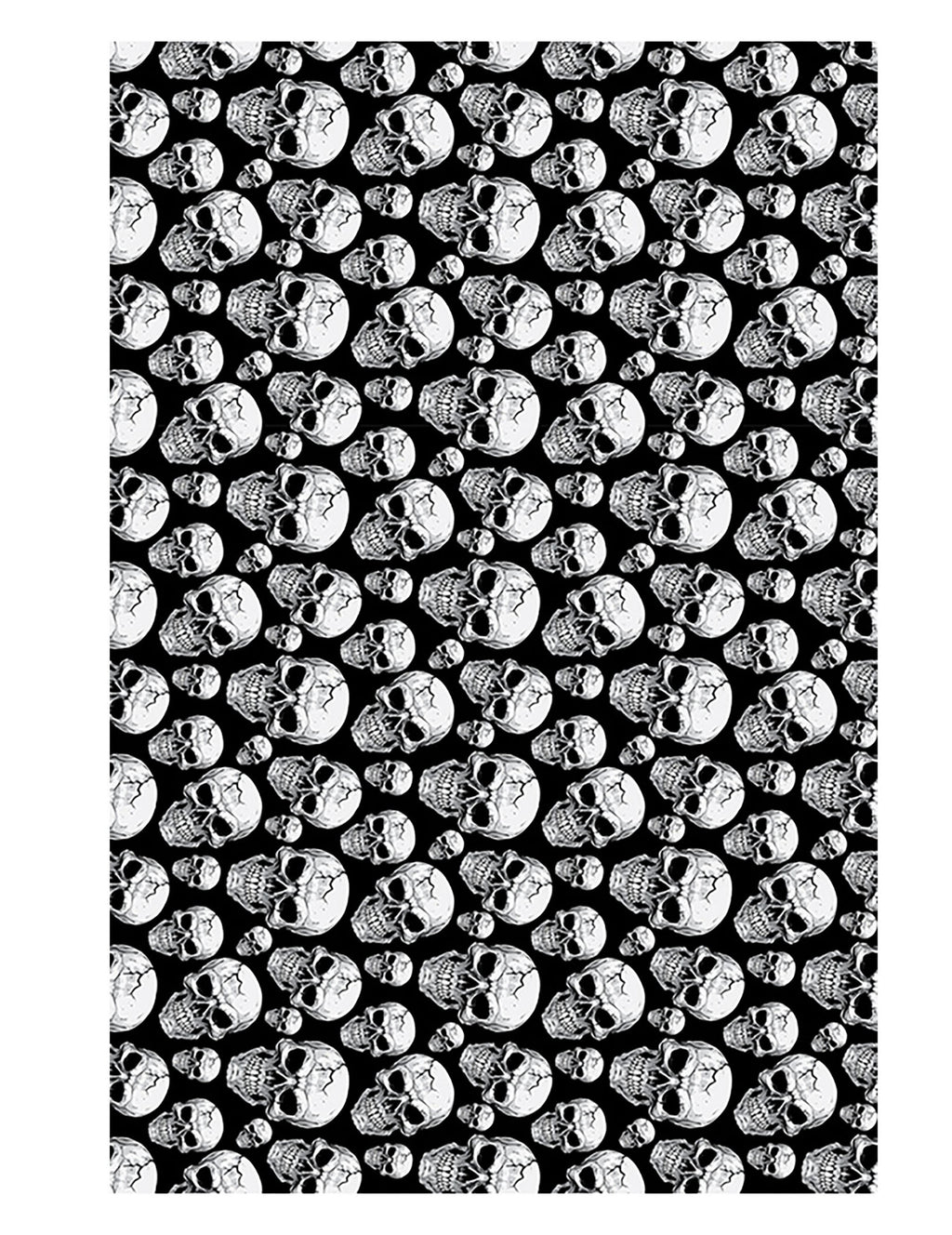Nappe tête de mort 137 x 274 cm