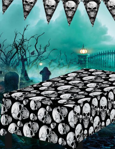 Nappe tête de mort 137 x 274 cm