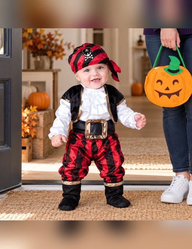 Illustration du Pack Pirate pour bébé - Classique porté, décor non inclus