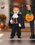 Illustration du Pack combinaison petit comte vampire bébé porté, décor non inclus