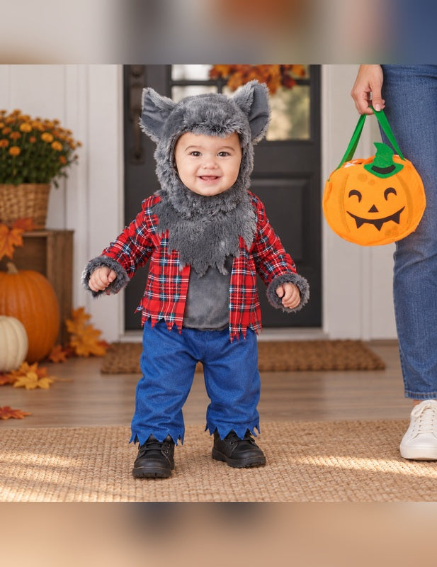 Illustration du Pack loup garou luxe bébé porté, décor non inclus