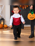 Illustration du Pack vampire rouge et noir bébé porté, décor non inclus