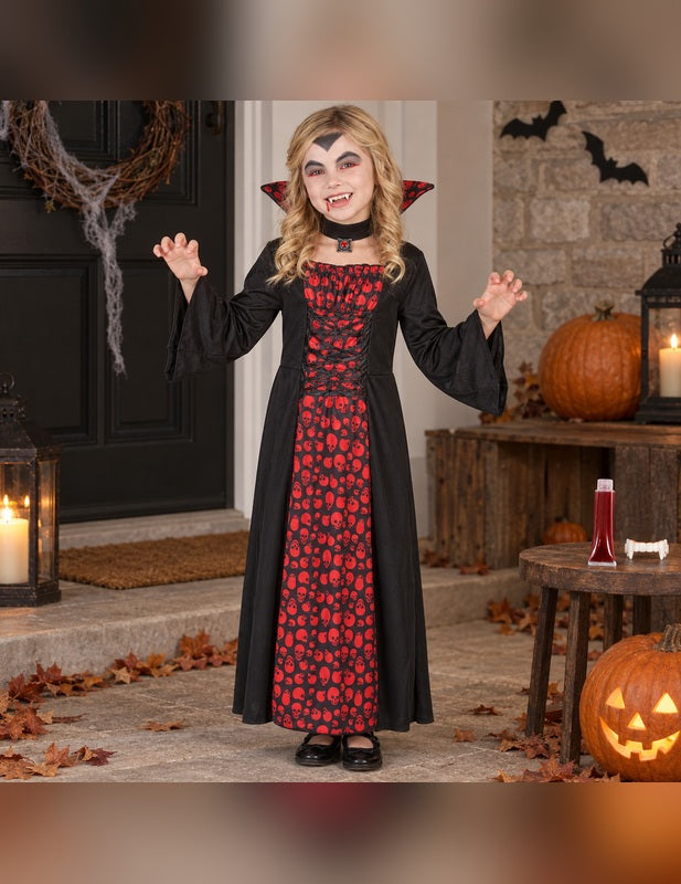 Illustration du Pack vampire fille porté, décor non inclus