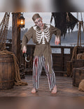 Illustration du Pack fantôme pirate homme porté, décor non inclus