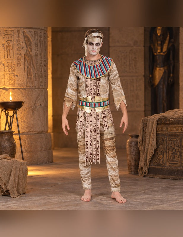 Illustration du Pack momie Egyptienne homme porté, décor non inclus
