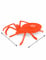 Plateau araignée orange 24 x 23 cm
