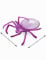 Plateau araignée violet 24 x 23 cm