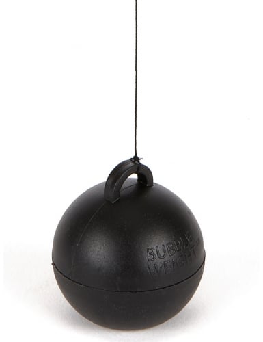 Poids ballon hélium noir 35 g