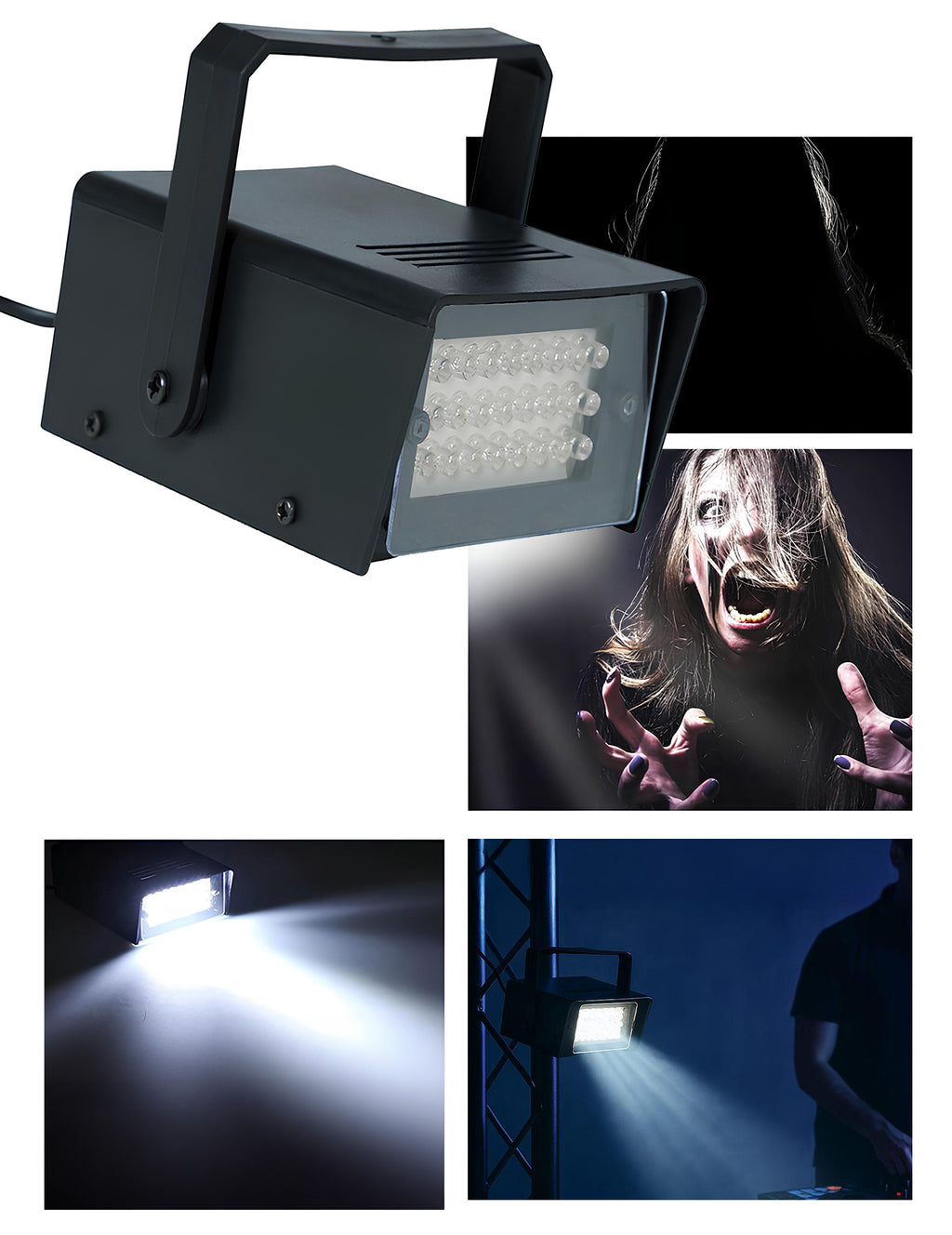 Projecteur lumière Flash stroboscopique 35