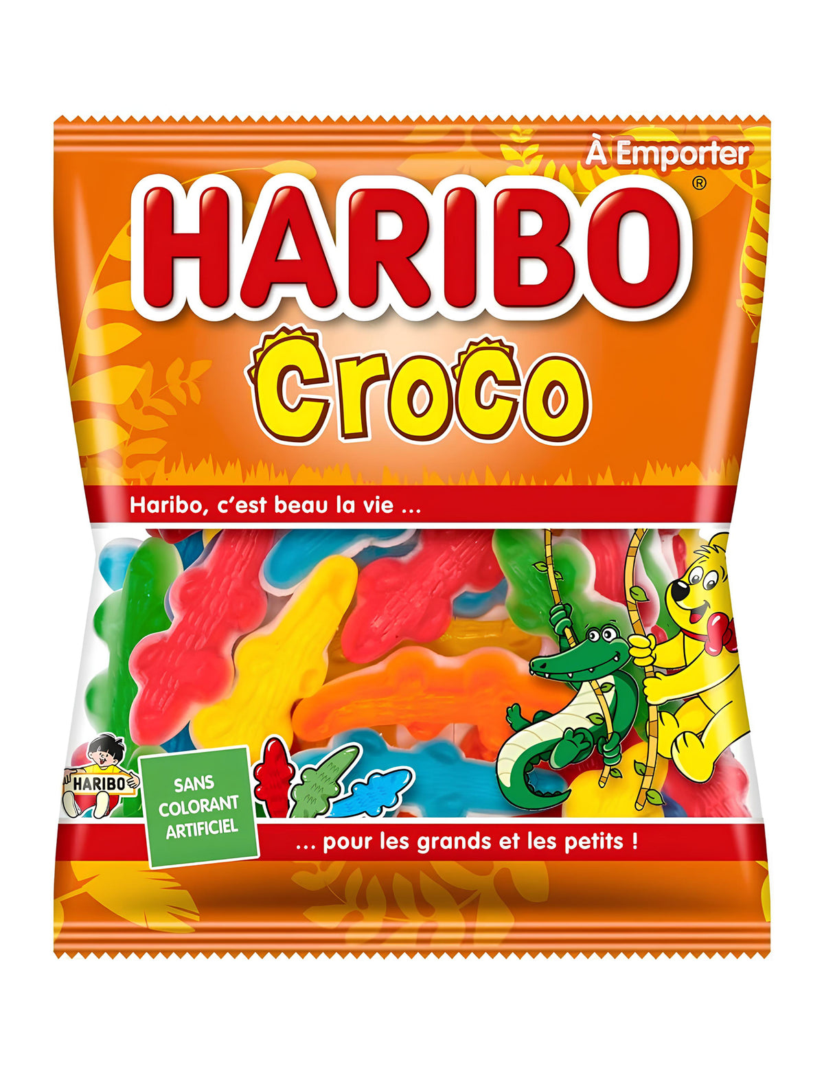 Sachet Bonbons Haribo Croco - 120 g