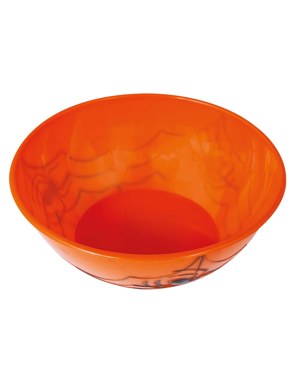 Saladier à bonbons en plastique orange Halloween