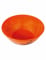 Saladier à bonbons en plastique orange Halloween