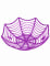 Saladier toile d'araignée violette 27 cm