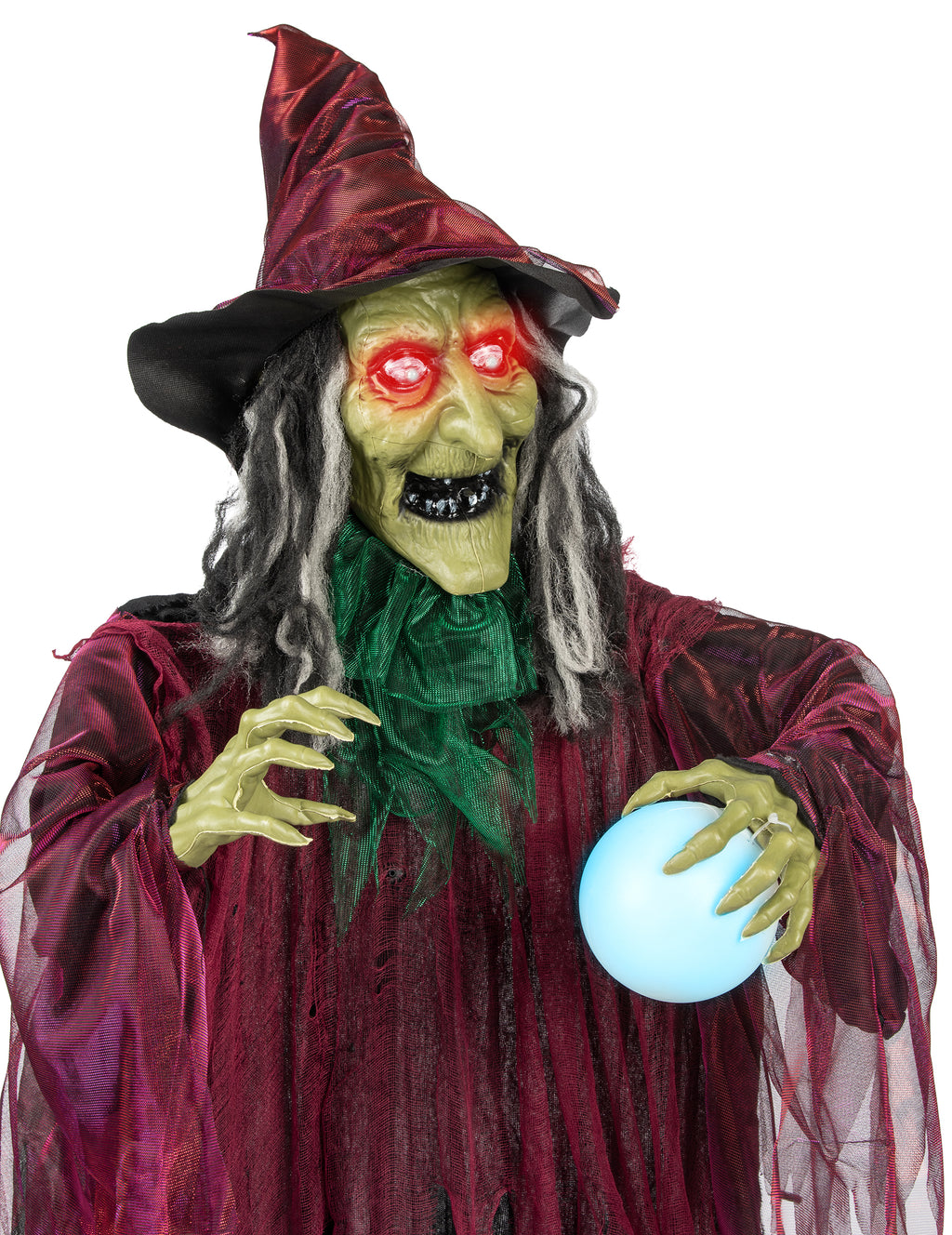 Sorcière maléfique animée - 168 cm