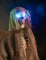 Squelette gris lumineux à suspendre Halloween 180 cm