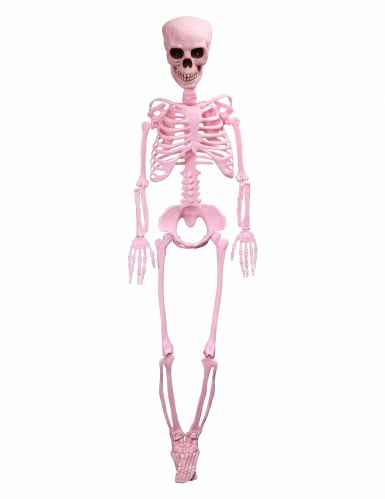 Squelette articulé rose Summerween 1 m
