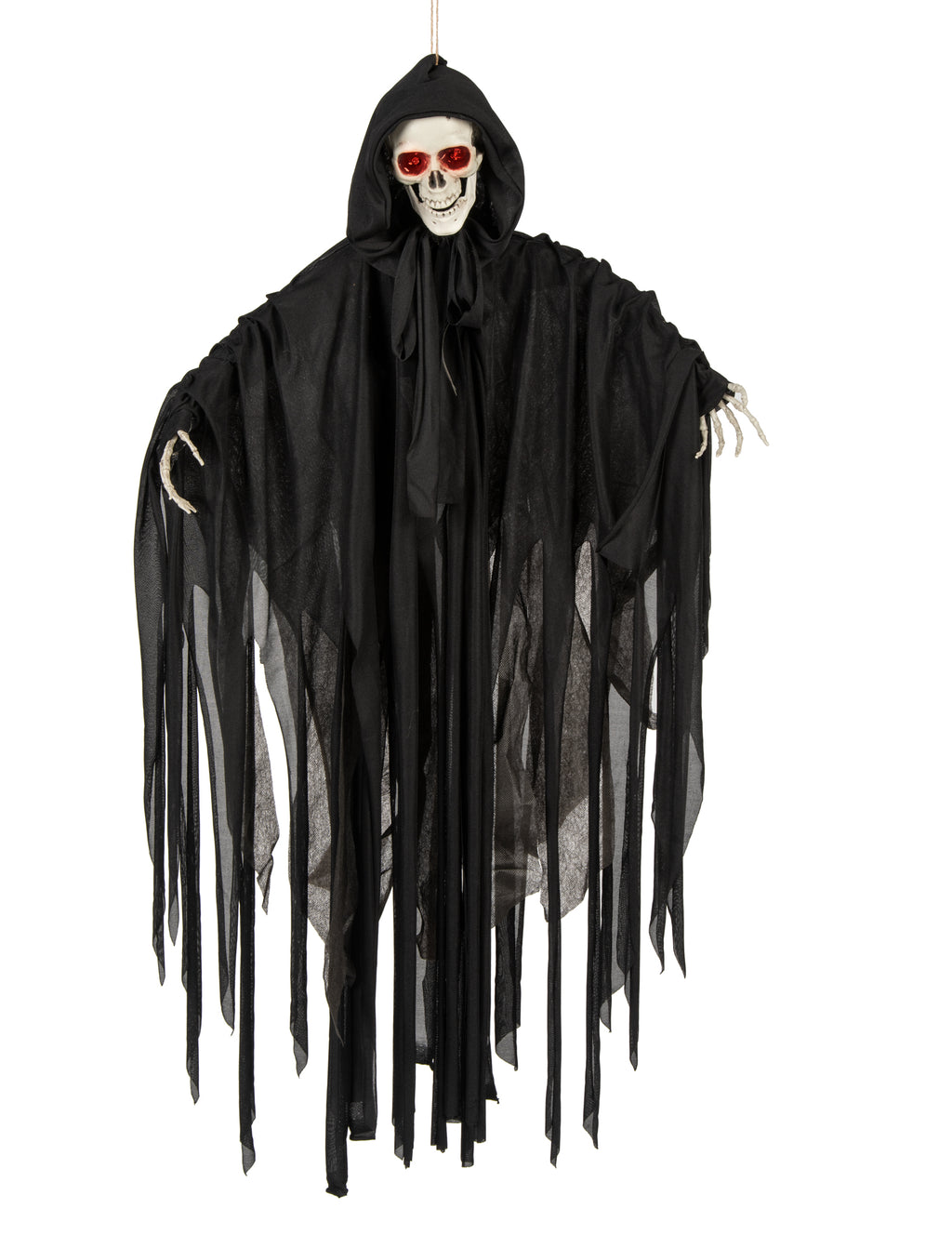 Pack décoration Manoir Hanté — Squelette d'Halloween lumineux, sonore et animé 90 cm
