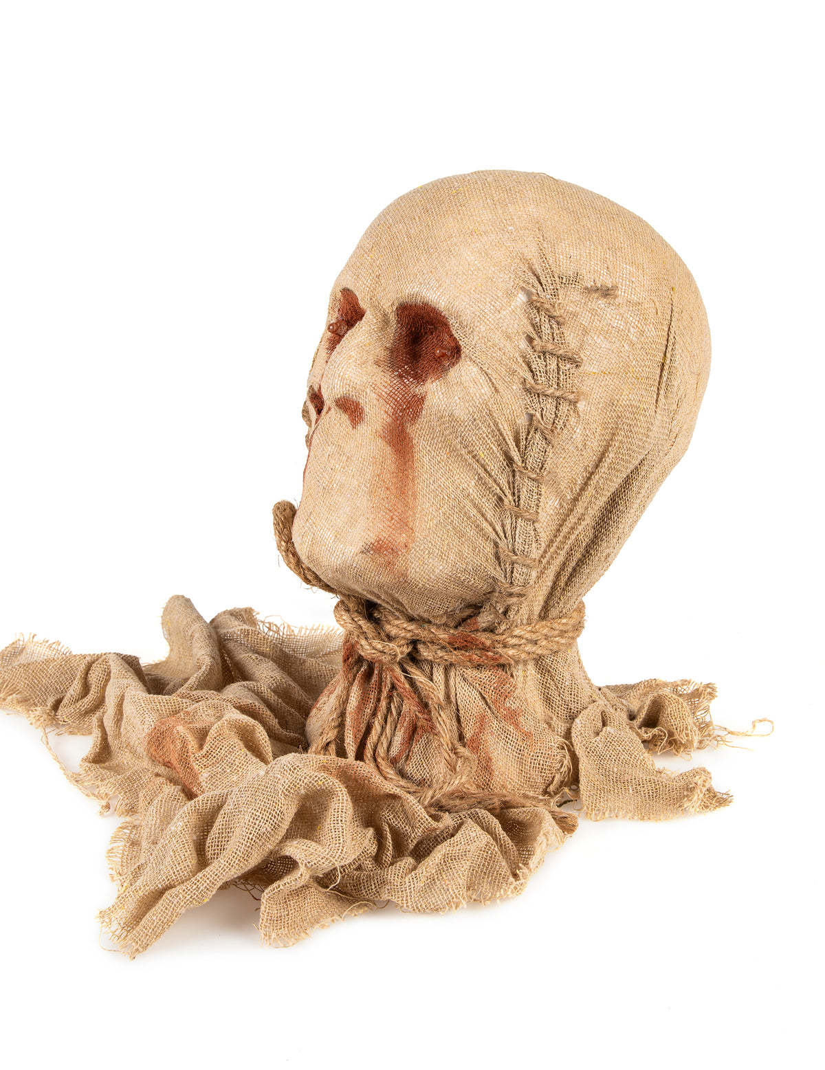 Tête de momie lumineuse 27 cm