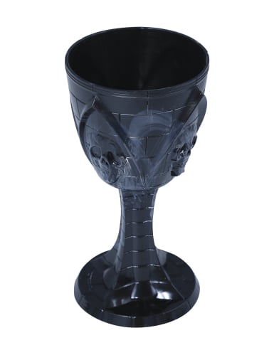 Verre à pied tête de mort