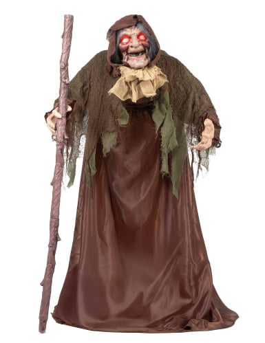 Vieille Sorcière Animée 110 cm