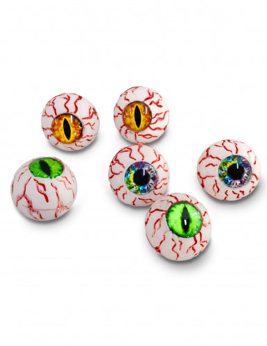 6 Yeux maléfiques en filet